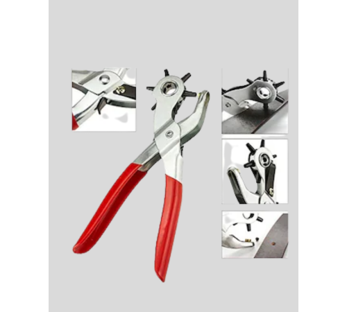 6 Başlıklı Kemer Delme Pense Paslanmaz Çelik Çok Amaçlı