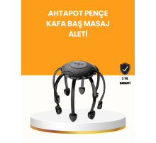 Saç Derisi Masaj Aleti 8 Bağımsız Kol 3 Modlu Derin Rahatlama