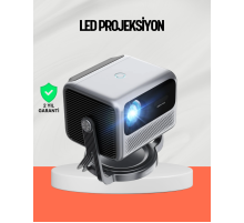 Smart Projector Android TV Yüksek Parlaklık Ev Sineması