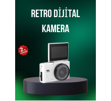 5K 75MP Dijital Kamera WiFi Aktarımlı Otofokus ve 18x Dijital Zoom