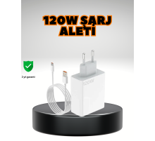 120 Watt Ultra Hızlı Şarj Seti Realme 7 8 9 Pro Uyumlu