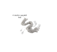 SAÇAKLI 4 METRE PERDE LED