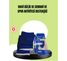 Spor İçin Diz Destek Bandı Anti Kayma Yapısı