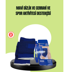 Spor İçin Diz Destek Bandı Anti Kayma Yapısı