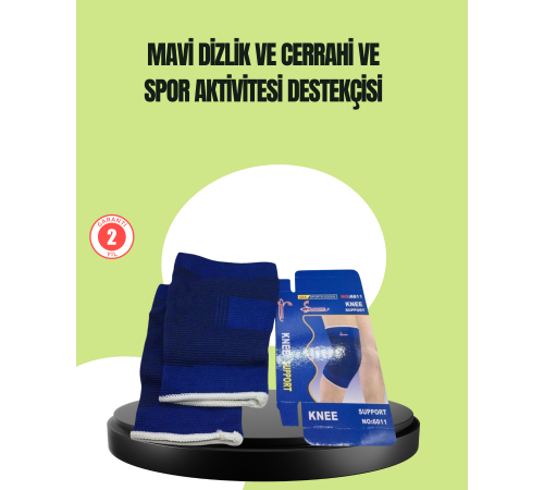 Spor İçin Diz Destek Bandı Anti Kayma Yapısı