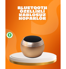 Cep Boy Bluetooth Hoparlör Güçlü Ses Çıkışı TWS Destekli