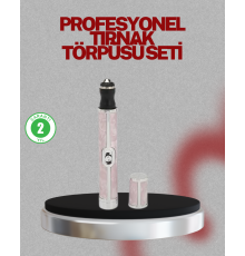 Taşınabilir Elektrikli Tırnak Törpüsü 500 mAh USB Şarjlı Manikür Cihazı