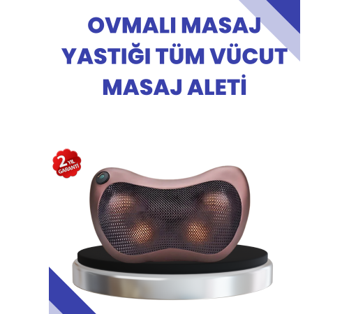8 Toplu Derin Yoğurma Masaj Yastığı Ev ve Araç Kullanımına Uygun