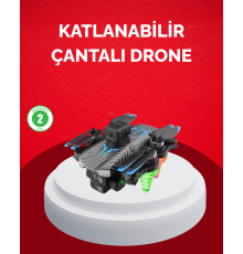 Katlanabilir Drone 1080P Kamera 0-100m Uçuş Mesafeli