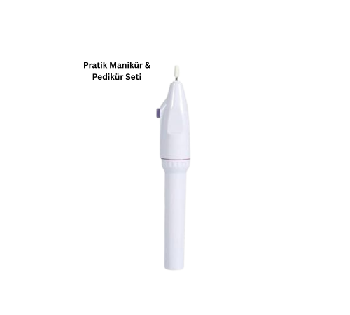Taşınabilir Profesyonel Manikür Pedikür Seti
