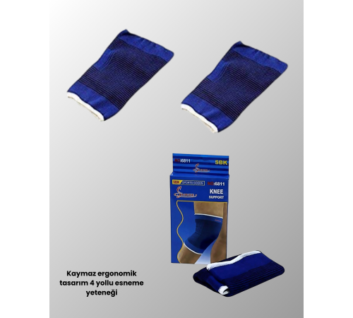 Ayarlanabilir Esnek Diz Desteği Spor ve Günlük Kullanım