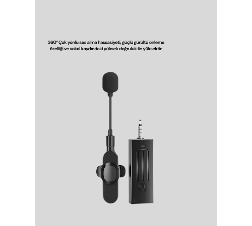 Kablosuz Mikrofon K35