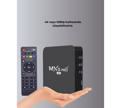 4K Smart TV Box