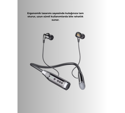 Kablosuz Bluetooth Kulaklık – Gürültü Engelleme, Dokunmatik Kontrol, Uzun Pil Ömrü