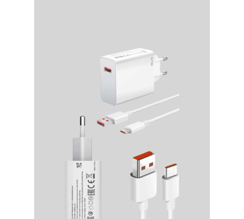 67 Watt Type C Hızlı Şarj Cihazı Huawei P30 P40 Mate 20 Pro Uyumlu