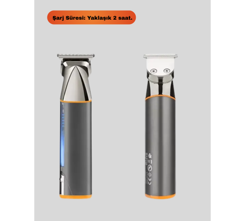 Şarjlı 9’u 1 Arada Çok Amaçlı Erkek Bakım Seti Yıkanabilir Başlıklar