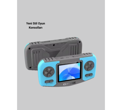 El Tipi Retro Oyun Konsolu Çocuklara Özel Portatif Oyun Makinesi