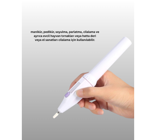 Taşınabilir Profesyonel Manikür Pedikür Seti