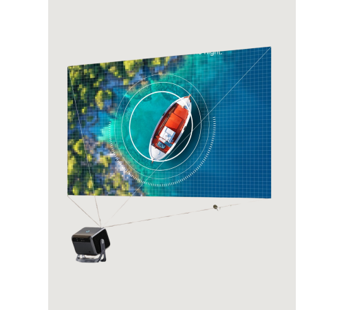 Smart Projector Android TV Otomatik Odaklı Full HD