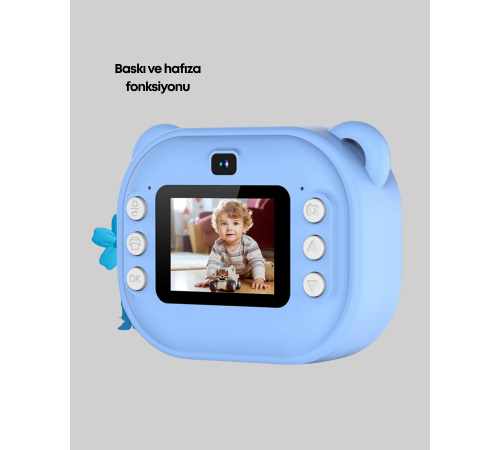 Çocuk Şipşak Kamera – 24MP HD Çift Lensli Termal Baskı Teknolojili