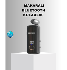 Bluetooth 5.3 Kablosuz Kulaklık Geri Çekilebilir Kablolu ve Ekranlı