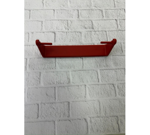 Kırmızı Peçete Tutucu Duvara Monte Pratik Kağıt Havlu Askısı