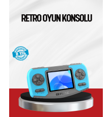 El Tipi Retro Oyun Konsolu Çocuklara Özel Portatif Oyun Makinesi