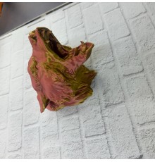 Gold Red Jaguar Başı Duvar Aksesuarı Asılabilir Dekoratif 20x16 cm