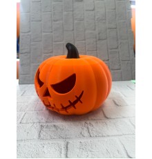 Dekoratif Balkabağı Şekerlik 21×15 cm Kapaklı Turuncu Kutu