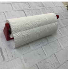 Kırmızı Peçete Askısı Mutfak Duvar Tipi Peçetelik Organizer