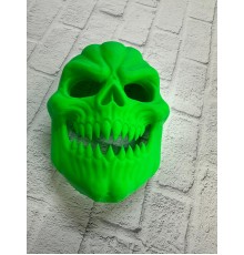 Yeşil Dekoratif Korku Maskesi Duvar Süsü