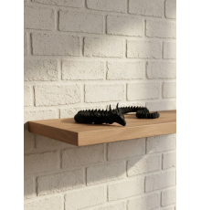 Siyah Hareketli Ejderha Figürü Esnek Gövdeli Dekoratif Tasarım 60 cm