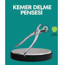 Deri Delme Pensesi 6 Uçlu Ayarlanabilir Kemer Delme Aleti Profesyonel Kullanım