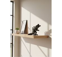 Hareketli Dinazor Figürü Dekoratif Oyuncak – Siyah Tasarım