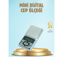 300 Gr Hassas Cep Terazisi Mavi Işıklı LCD Ekranlı