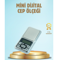 300 Gr Hassas Cep Terazisi Mavi Işıklı LCD Ekranlı