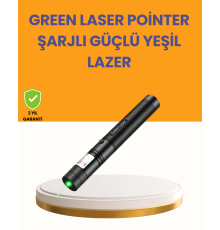 5000mW Yeşil Lazer Pointer Profesyonel Uzun Menzilli