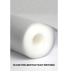 10 Metre Şeffaf Silikonlu Kaymaz Çekmece İçi Düzenleyici