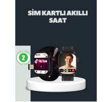 SIM Kartlı GPS Destekli Akıllı Saat Sesli Görüşmeli