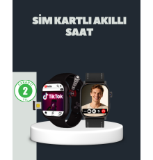 SIM Kartlı GPS Destekli Akıllı Saat Sesli Görüşmeli
