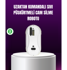 AI Akıllı Rotalı Otomatik Cam Temizleme Robotu