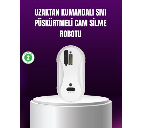 AI Akıllı Rotalı Otomatik Cam Temizleme Robotu