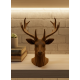 Kahverengi Geyik Biblo 23 cm Dekoratif Şık Tasarım