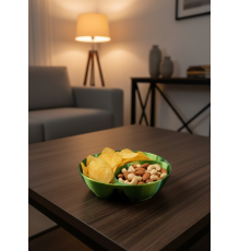 Yeşil Çerezlik Kase Seti 4 Adet 3x12 cm