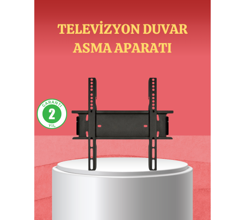 32-42 İnç TV Askı Aparatı Kolay Kurulum Düz ve Kompakt Tasarım