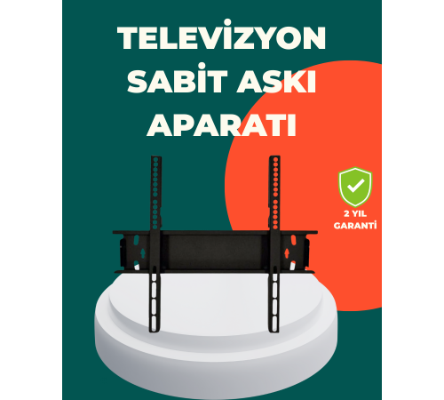 32-65 İnç LCD LED TV Askı Aparatı 75 kg Taşıma Güçlendirilmiş Çelik
