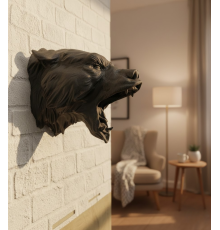 Siyah Ayı Duvar Aksesuarı