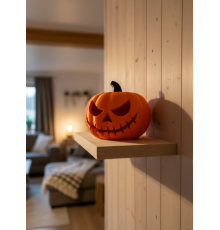 21 cm Kapaklı Balkabağı Kutu Konsept Dekor