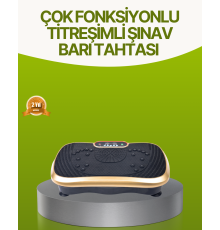 Titreşimli Egzersiz Platformu Evde Fitness ve Kas Güçlendirme