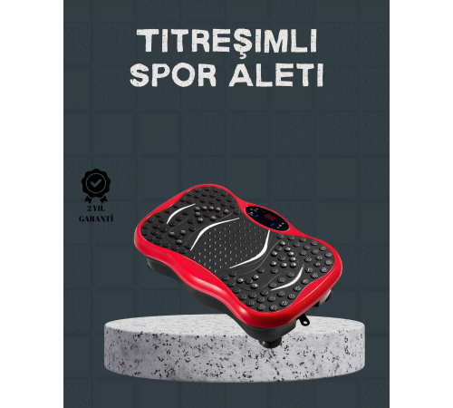 Titreşimli Egzersiz Platformu Evde Spor ve Kas Aktivasyonu